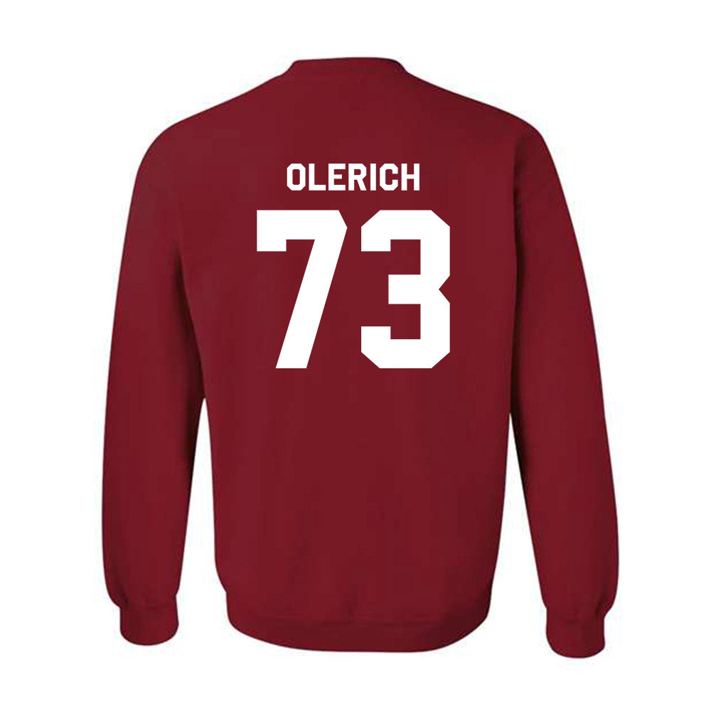 WSU - NCAA Football : AJ Olerich - Classic Shersey Crewneck Sweatshirt-1
