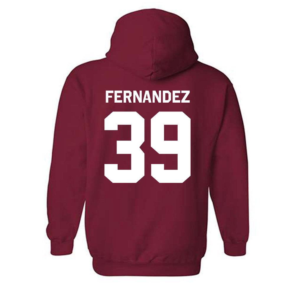 WSU - NCAA Baseball : Joel Fernandez - Classic Shersey Hooded Sweatshirt-1