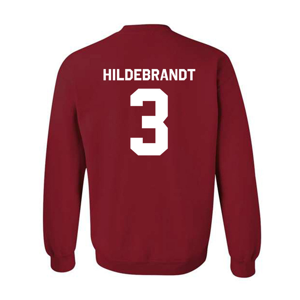 WSU - NCAA Men's Basketball : Simon Hildebrandt - Classic Shersey Crewneck Sweatshirt-3
