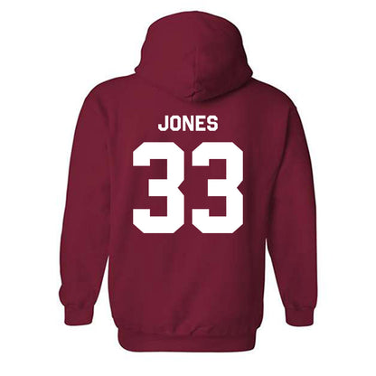 WSU - NCAA Football : Gage Jones - Classic Shersey Hooded Sweatshirt-1