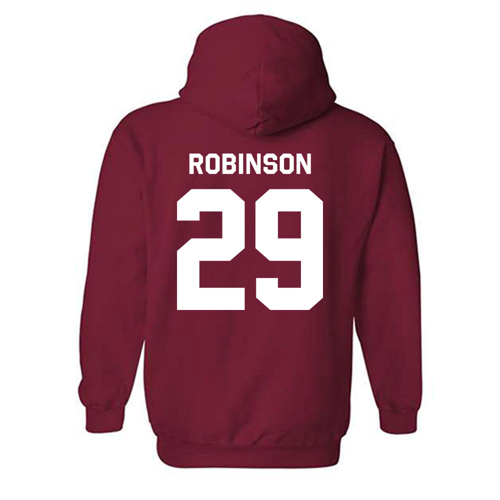 WSU - NCAA Baseball : Jacob Robinson - Classic Shersey Hooded Sweatshirt-3