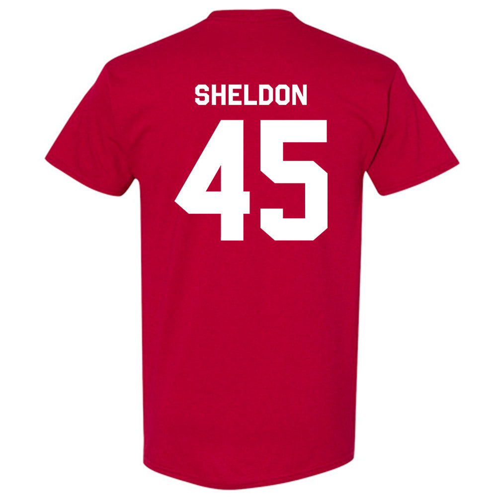 WSU - NCAA Baseball : Austin Sheldon - Classic Shersey T-Shirt-3