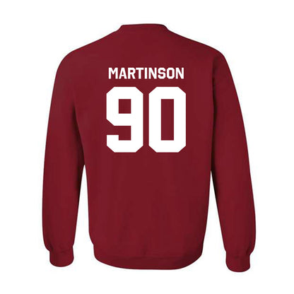 WSU - NCAA Football : Akio Martinson - Classic Shersey Crewneck Sweatshirt-1