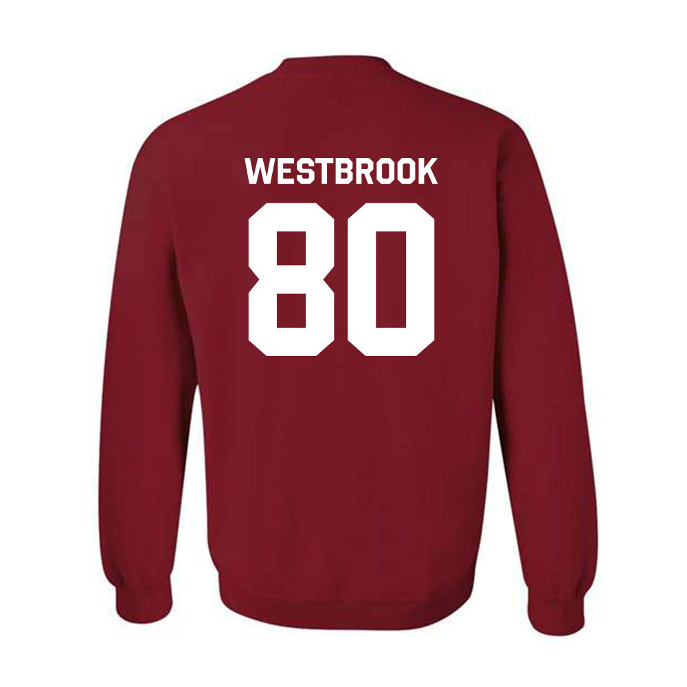 WSU - NCAA Football : Noah Westbrook - Classic Shersey Crewneck Sweatshirt-1