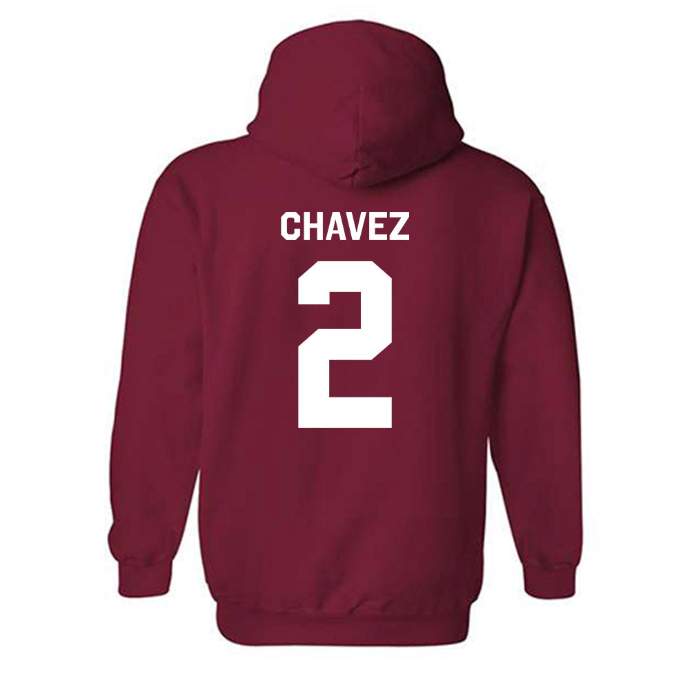 WSU - NCAA Baseball : Dane Chavez - Classic Shersey Hooded Sweatshirt-1