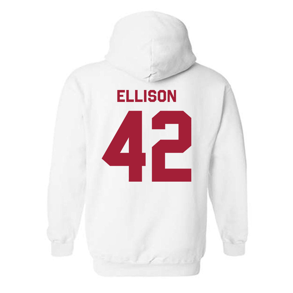 WSU - NCAA Football : Jack Ellison - Classic Shersey Hooded Sweatshirt-2