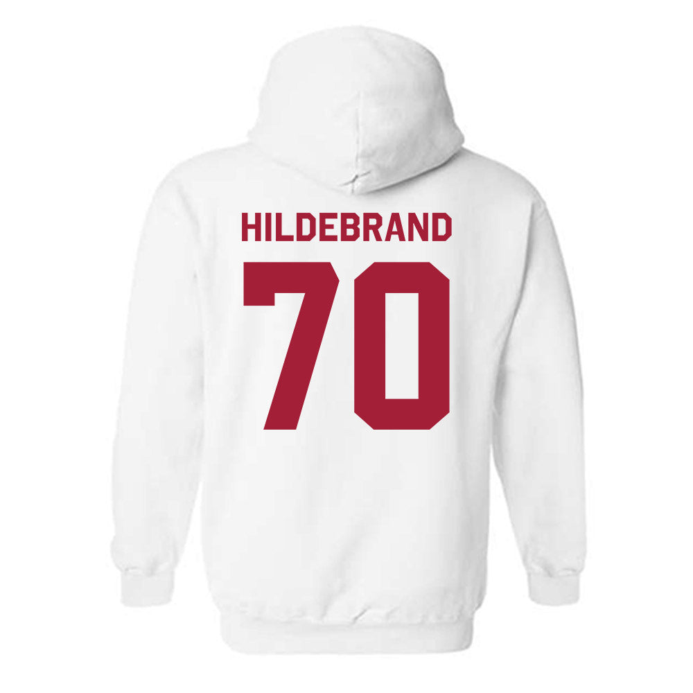 WSU - NCAA Football : Dylan Hildebrand - Classic Shersey Hooded Sweatshirt-1