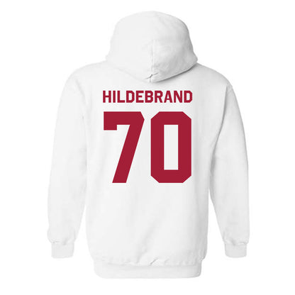 WSU - NCAA Football : Dylan Hildebrand - Classic Shersey Hooded Sweatshirt-1