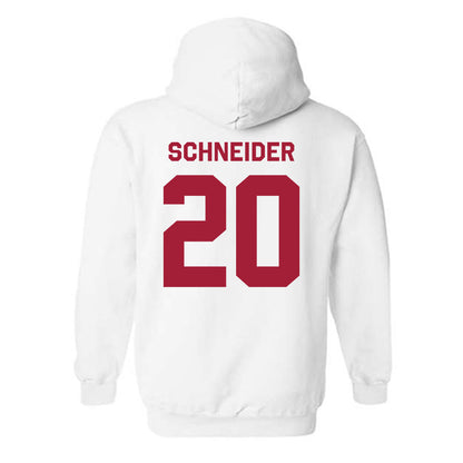 WSU - NCAA Baseball : Gabe Schneider - Classic Shersey Hooded Sweatshirt-1