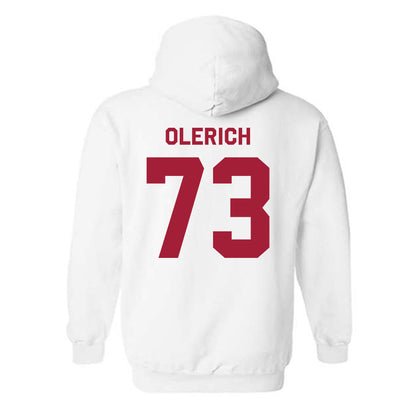 WSU - NCAA Football : AJ Olerich - Classic Shersey Hooded Sweatshirt-1