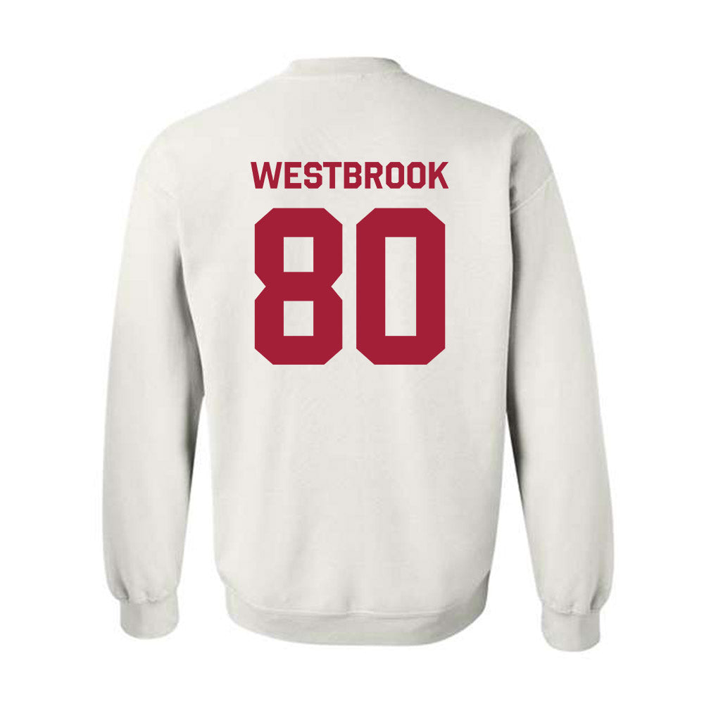 WSU - NCAA Football : Noah Westbrook - Classic Shersey Crewneck Sweatshirt-1