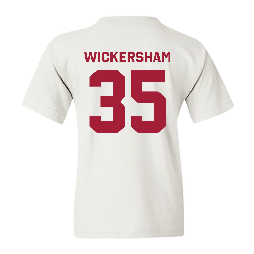 WSU - NCAA Baseball : Kaden Wickersham - Classic Shersey Youth T-Shirt-2