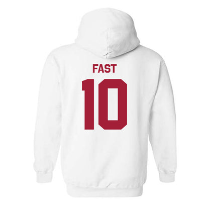 WSU - NCAA Baseball : Taber Fast - Classic Shersey Hooded Sweatshirt-1