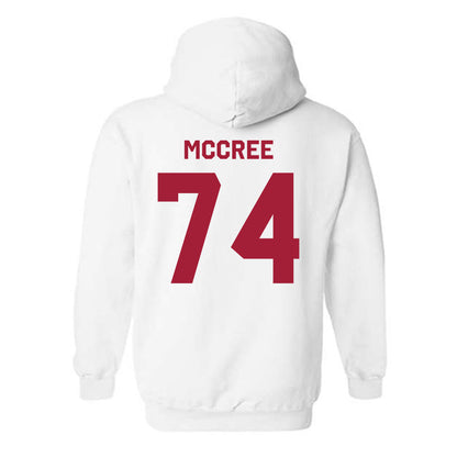 WSU - NCAA Football : Maximus McCree - Classic Shersey Hooded Sweatshirt-2