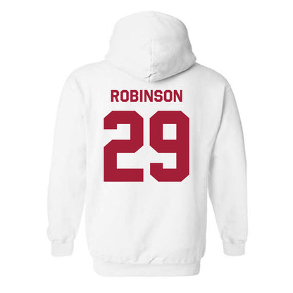 WSU - NCAA Baseball : Jacob Robinson - Classic Shersey Hooded Sweatshirt-2
