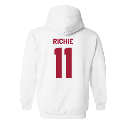 WSU - NCAA Baseball : August Richie - Classic Shersey Hooded Sweatshirt-1