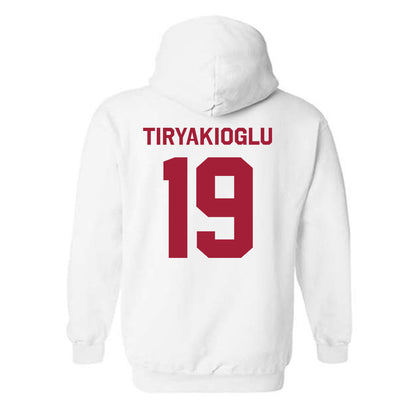 WSU - NCAA Football : Jake Tiryakioglu - Classic Shersey Hooded Sweatshirt-1