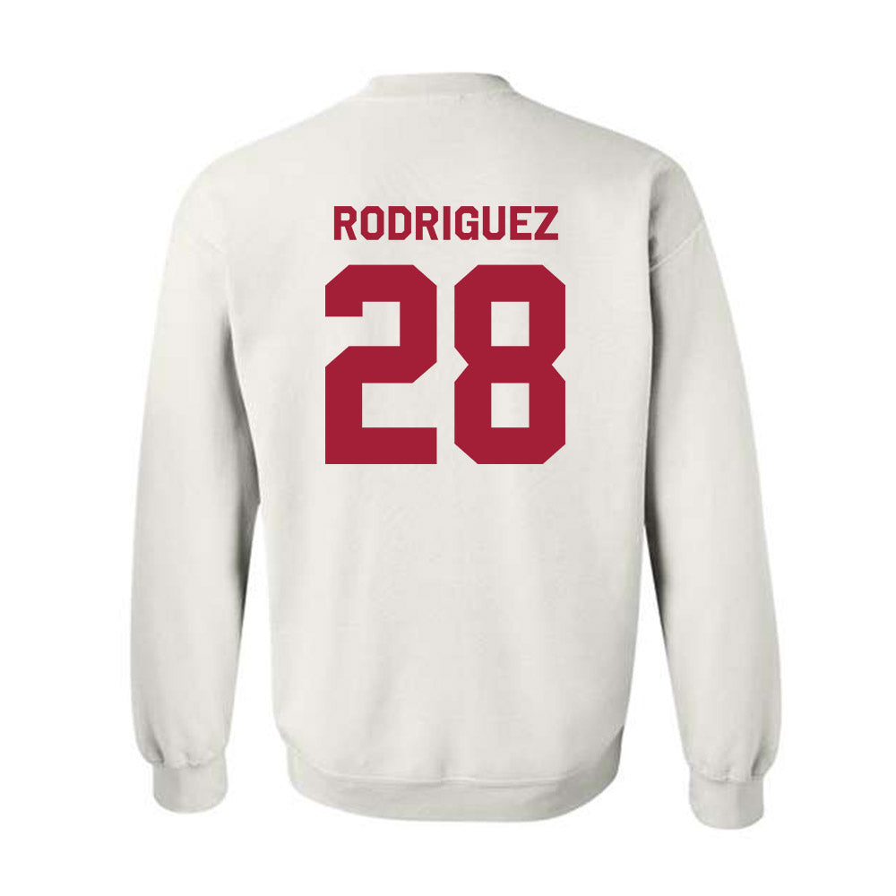 WSU - NCAA Baseball : Erik Rodriguez - Classic Shersey Crewneck Sweatshirt-1