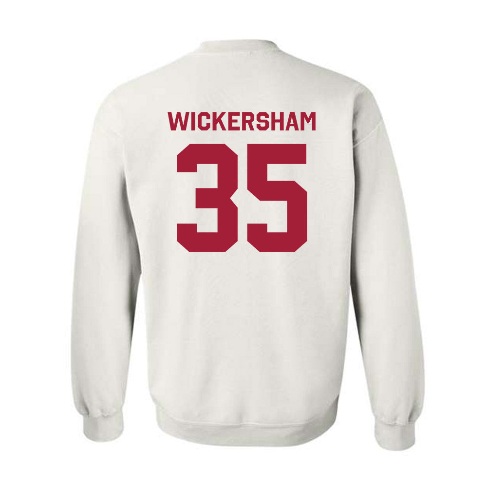 WSU - NCAA Baseball : Kaden Wickersham - Classic Shersey Crewneck Sweatshirt-2