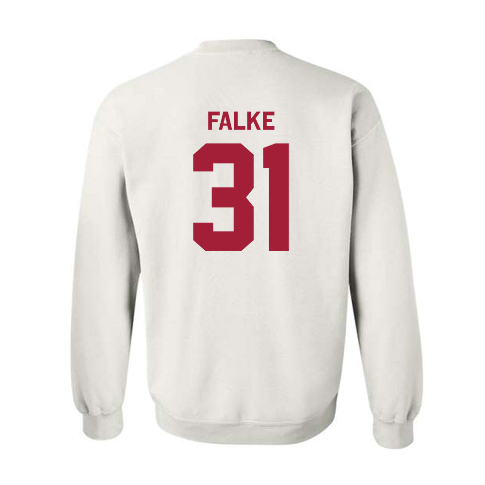 WSU - NCAA Baseball : Ryan Falke - Classic Shersey Crewneck Sweatshirt-1