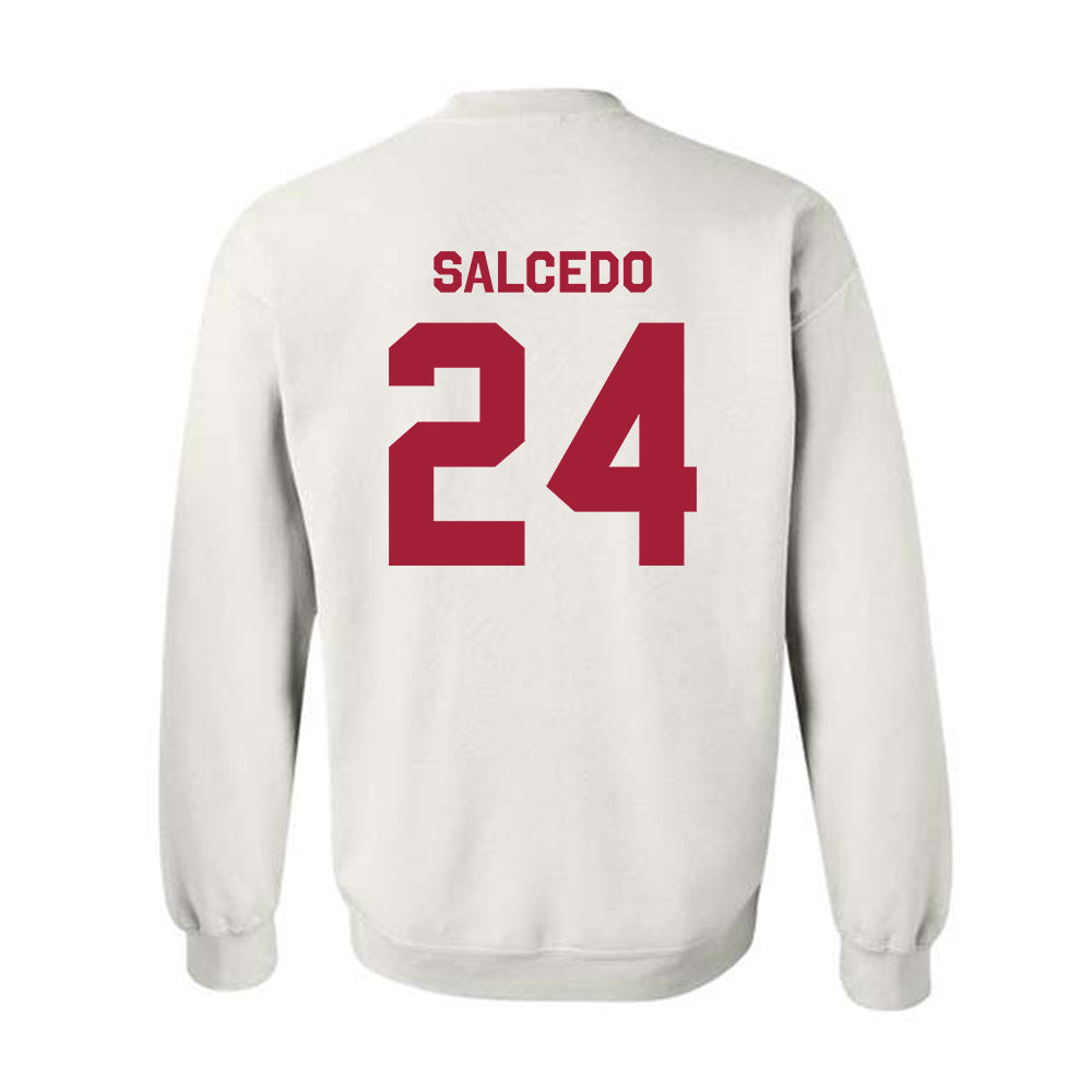 WSU - NCAA Football : Ryan Salcedo - Classic Shersey Crewneck Sweatshirt-2
