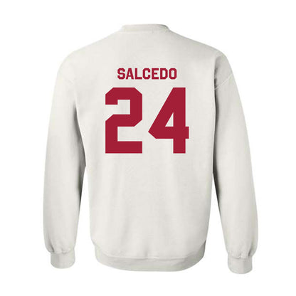 WSU - NCAA Football : Ryan Salcedo - Classic Shersey Crewneck Sweatshirt-2