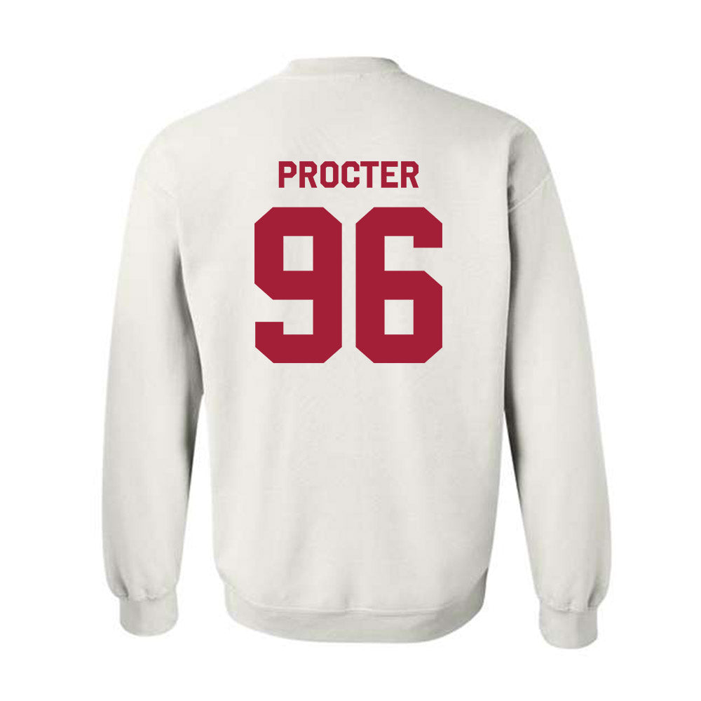 WSU - NCAA Football : Jack Procter - Classic Shersey Crewneck Sweatshirt-2