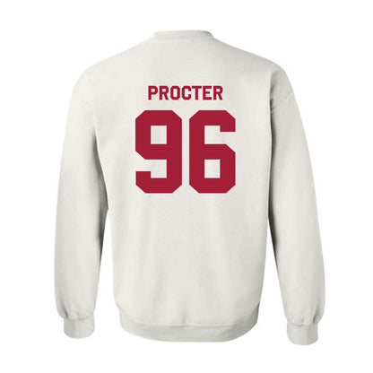WSU - NCAA Football : Jack Procter - Classic Shersey Crewneck Sweatshirt-2