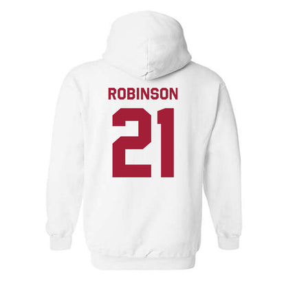 WSU - NCAA Baseball : Dustin Robinson - Classic Shersey Hooded Sweatshirt-1