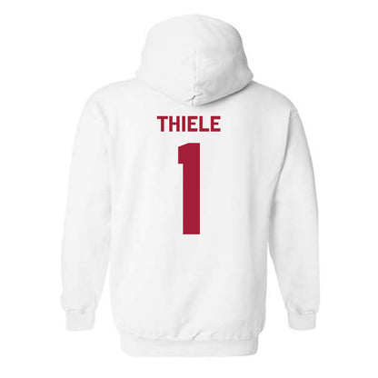 WSU - NCAA Baseball : Luke Thiele - Classic Shersey Hooded Sweatshirt-1