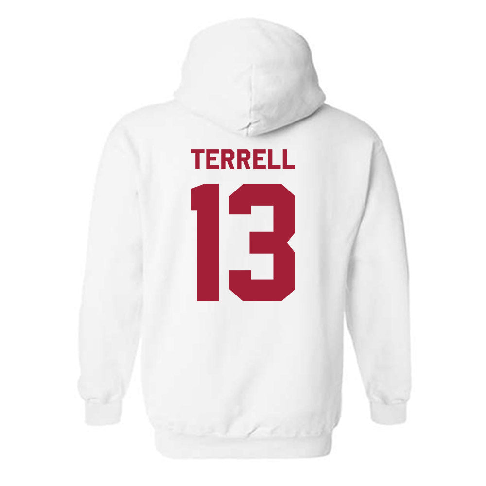 WSU - NCAA Football : Khamari Terrell - Classic Shersey Hooded Sweatshirt-2