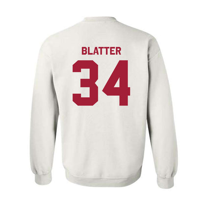 WSU - NCAA Baseball : Brock Blatter - Classic Shersey Crewneck Sweatshirt-1