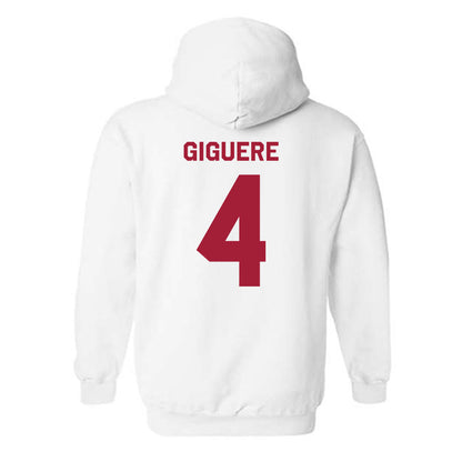 WSU - NCAA Baseball : Alexandre Giguere - Classic Shersey Hooded Sweatshirt-2