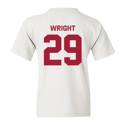 WSU - NCAA Football : Erimus Wright - Classic Shersey Youth T-Shirt-2
