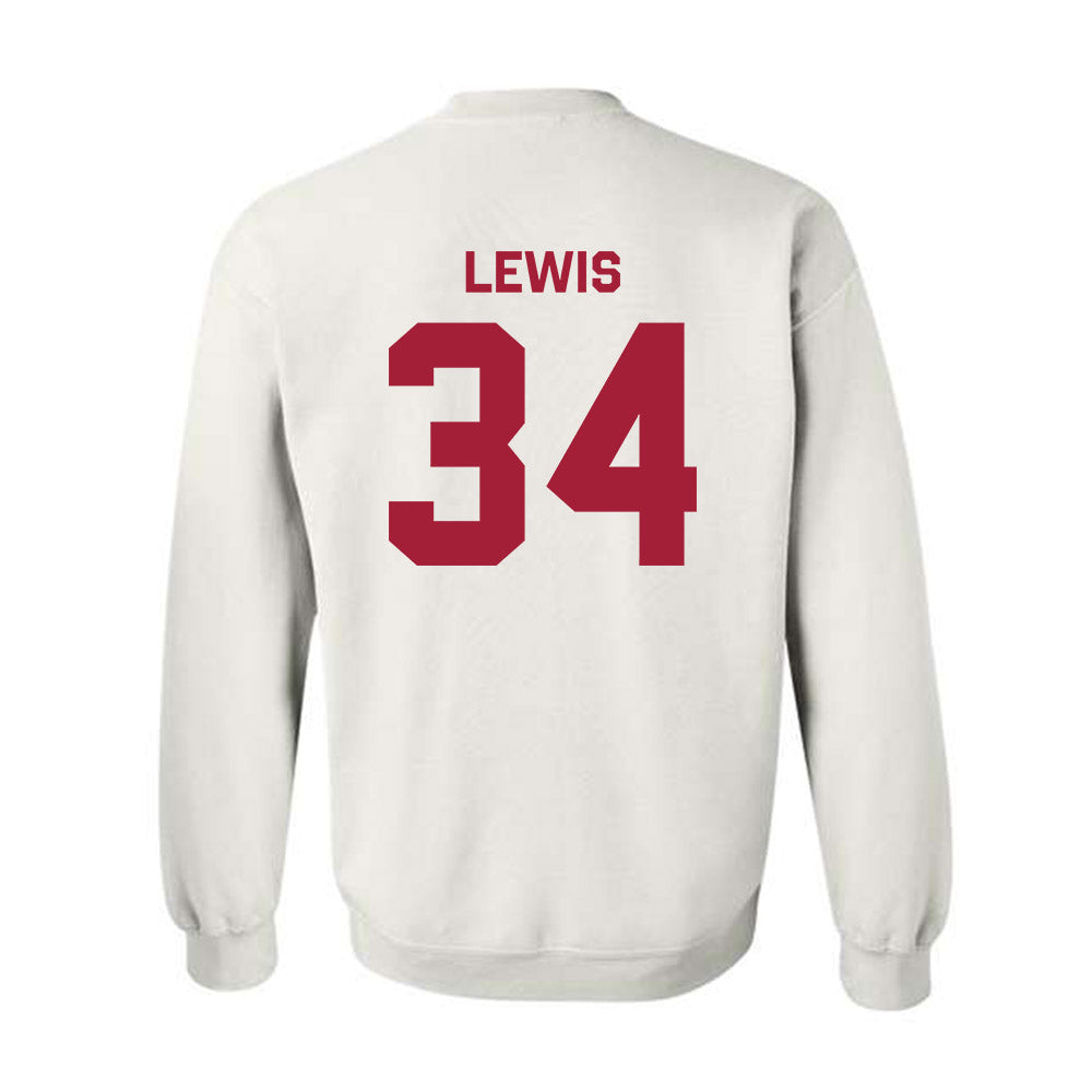 WSU - NCAA Football : Damarjhe Lewis - Classic Shersey Crewneck Sweatshirt-2