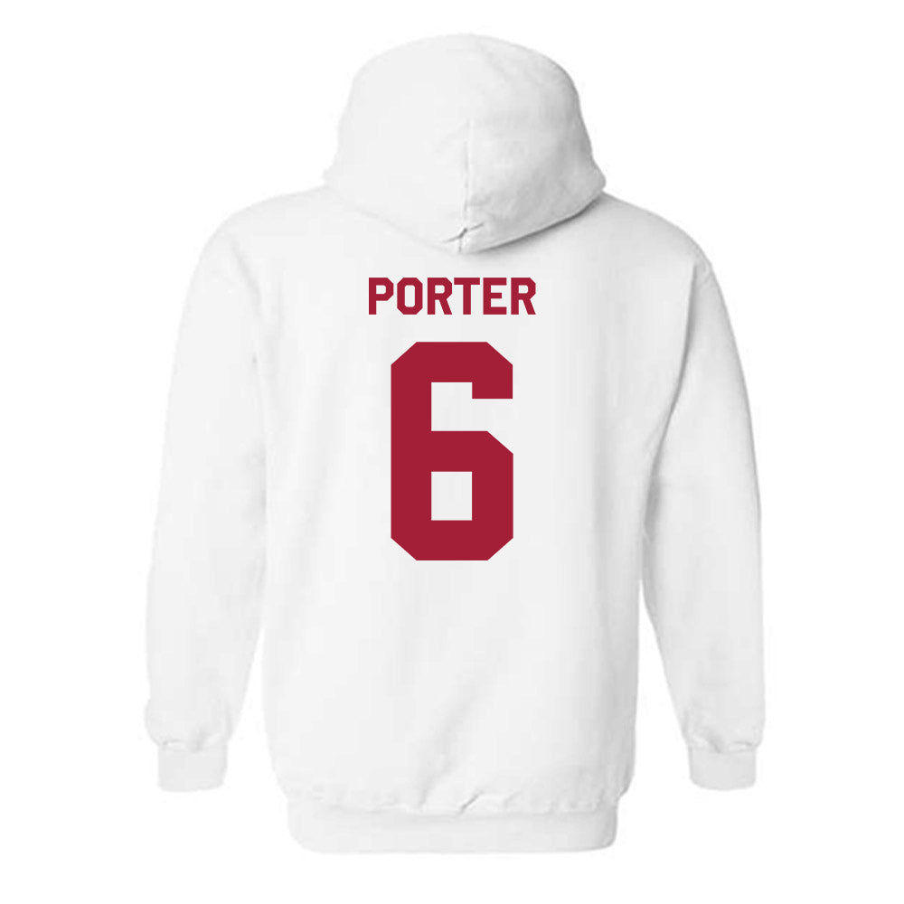 WSU - NCAA Football : Jay Porter - Classic Shersey Hooded Sweatshirt-2