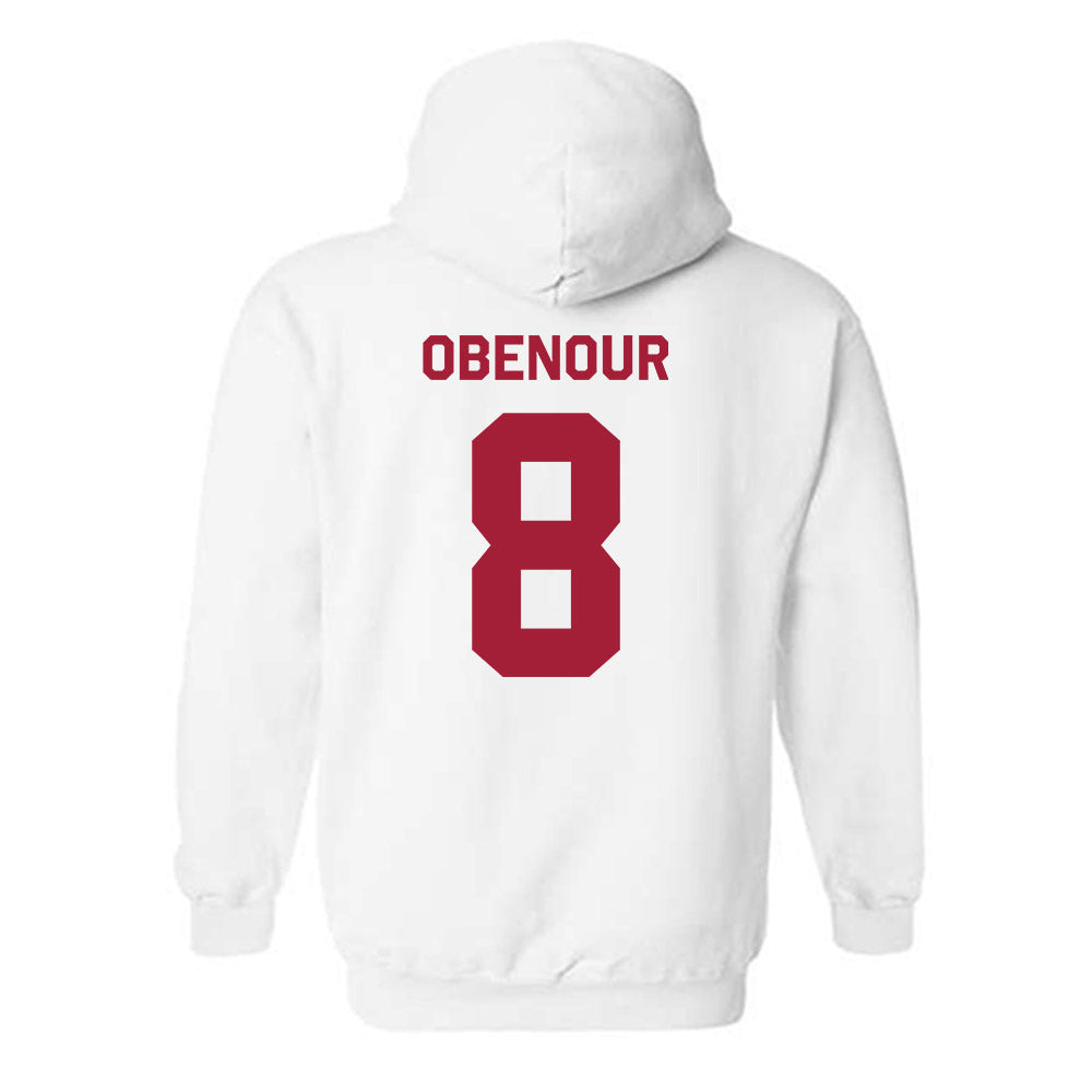 WSU - NCAA Baseball : Ollie Obenour - Classic Shersey Hooded Sweatshirt-1