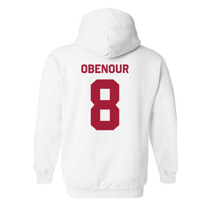 WSU - NCAA Baseball : Ollie Obenour - Classic Shersey Hooded Sweatshirt-1