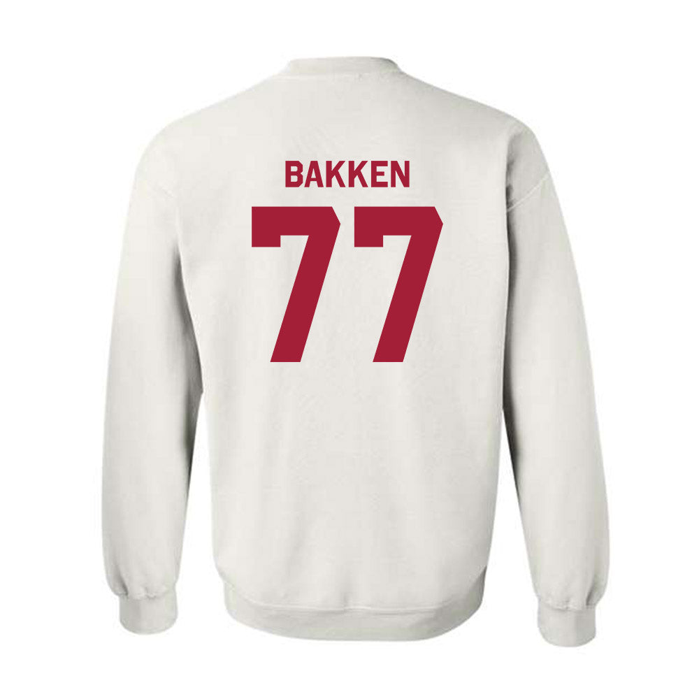 WSU - NCAA Football : Nick Bakken - Classic Shersey Crewneck Sweatshirt-1