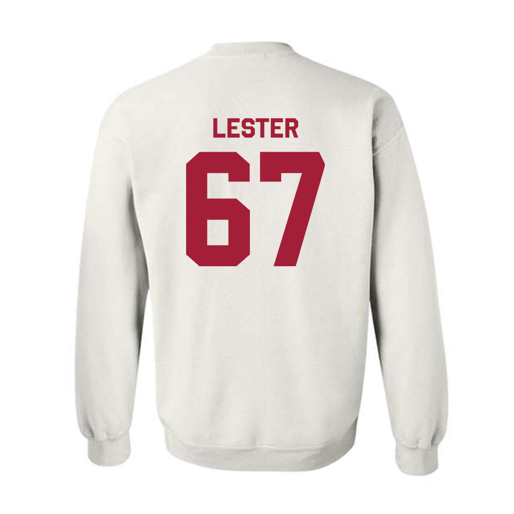 WSU - NCAA Football : Jonny Lester - Classic Shersey Crewneck Sweatshirt-1