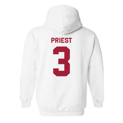 WSU - NCAA Baseball : Matthew Priest - Classic Shersey Hooded Sweatshirt-1
