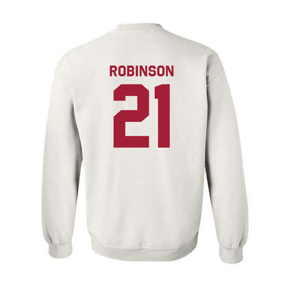WSU - NCAA Baseball : Dustin Robinson - Classic Shersey Crewneck Sweatshirt-1