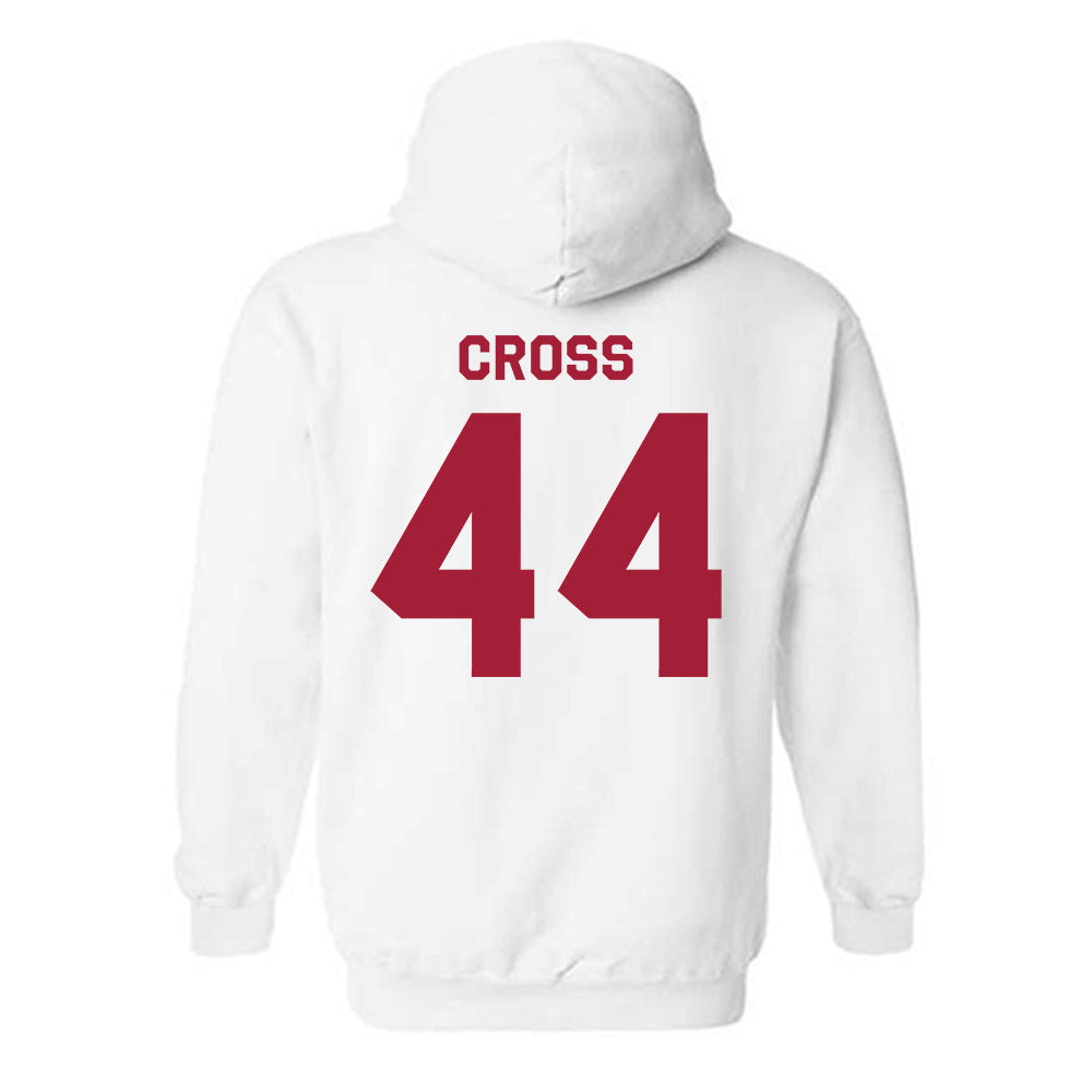 WSU - NCAA Baseball : Brock Cross - Classic Shersey Hooded Sweatshirt-2