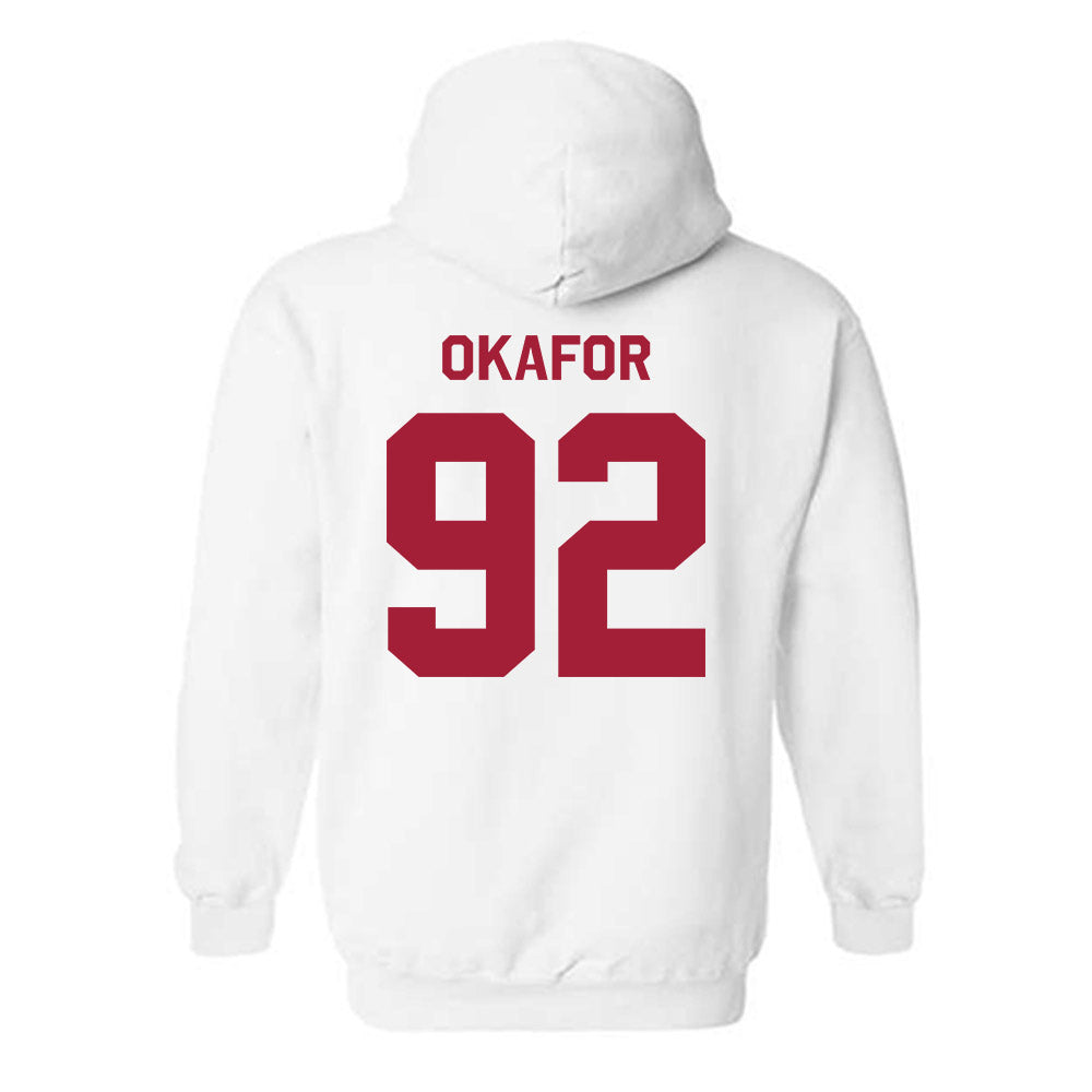 WSU - NCAA Football : Ike Okafor - Classic Shersey Hooded Sweatshirt-1
