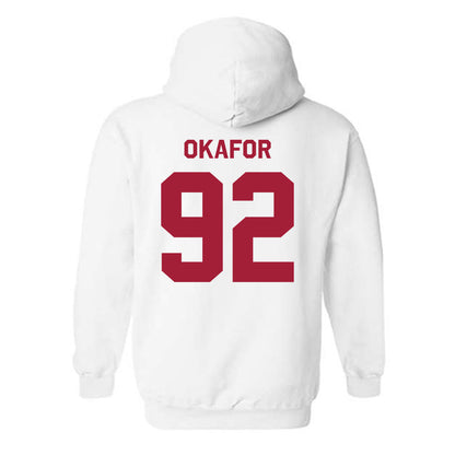 WSU - NCAA Football : Ike Okafor - Classic Shersey Hooded Sweatshirt-1