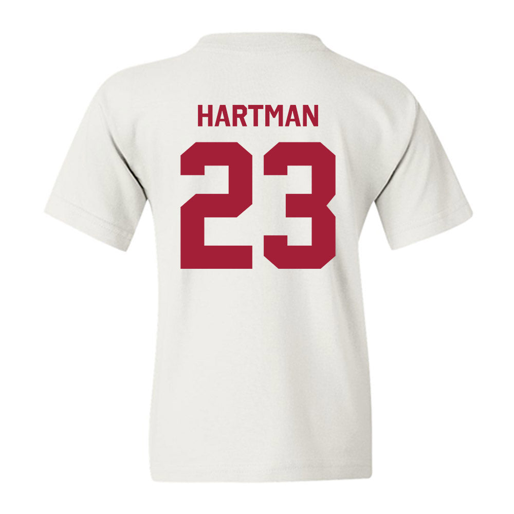 WSU - NCAA Baseball : Max Hartman - Classic Shersey Youth T-Shirt-2