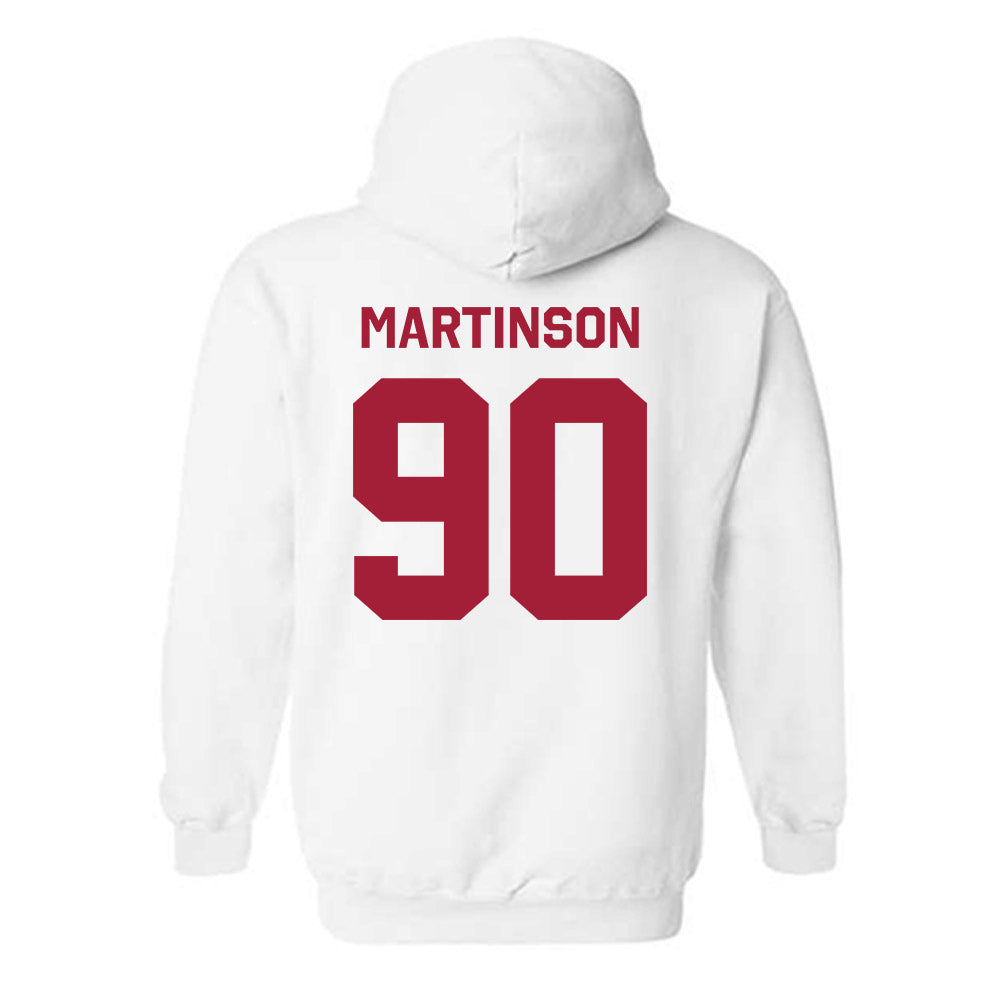 WSU - NCAA Football : Akio Martinson - Classic Shersey Hooded Sweatshirt-1