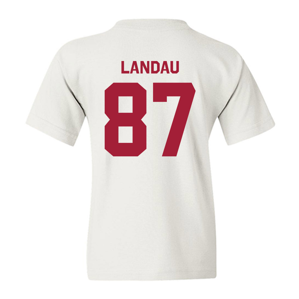 WSU - NCAA Football : Cash Landau - Classic Shersey Youth T-Shirt-1