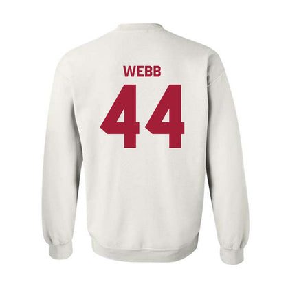 WSU - NCAA Football : Luke Webb - Classic Shersey Crewneck Sweatshirt-1