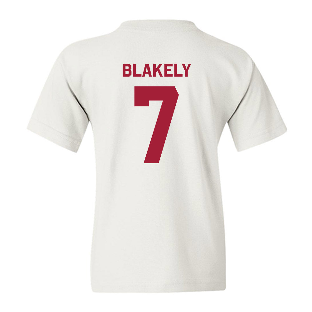WSU - NCAA Men's Basketball : Dieume Blakely - Classic Shersey Youth T-Shirt-1